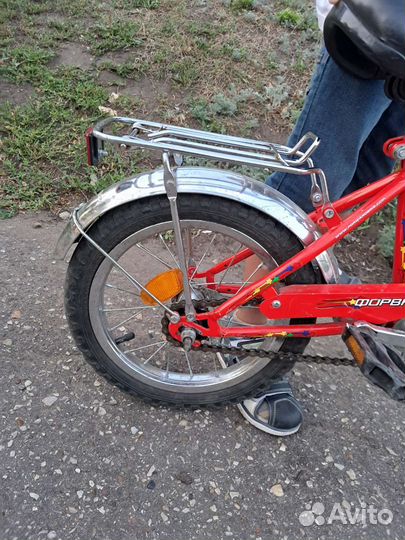 Детский велосипед четырехколесный