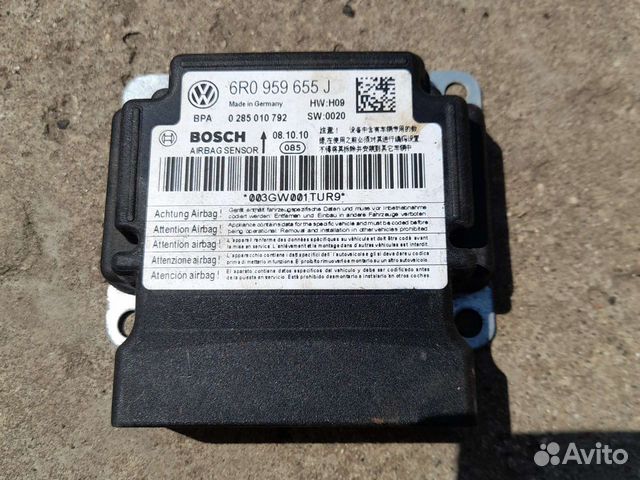 Блок айрбэга фольксваген поло