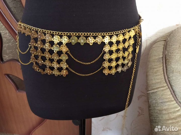 Платок для восточных танцев (2 штуки)