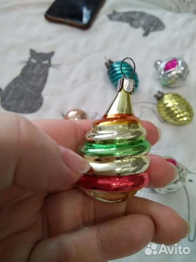 Елочные игрушки СССР гдр