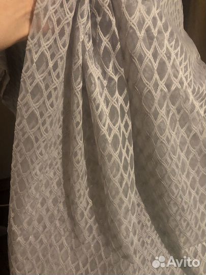 Тюль новая. 3 метра. Готовая