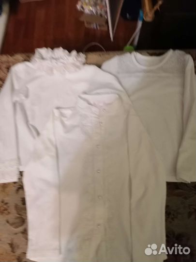 Блузки шклольные