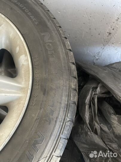 Литые диски с резиной195/65 r15 5x100