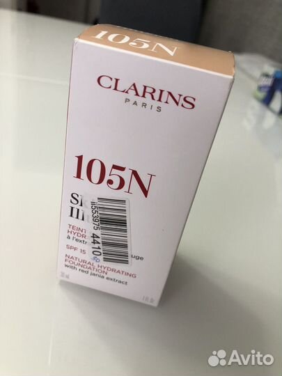 Clarins тональный крем 105N