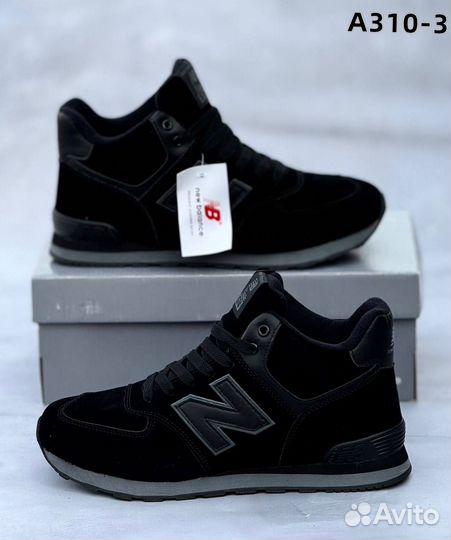 Мужские зимние кроссовки с мехом NEW balance