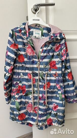 Парка ветровка 128 acoola акула