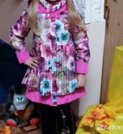 Плащик для девочки