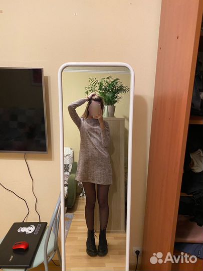 Платье из твида lime