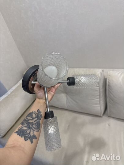 Люстра потолочная бу