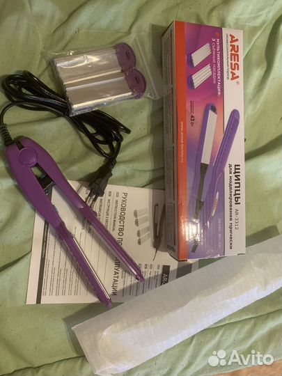 Утюжок + 2 насадки