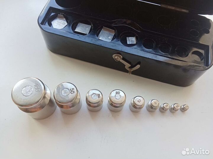 Набор гирек для весов СССР