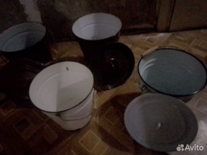 Ведро эмалированное СССР