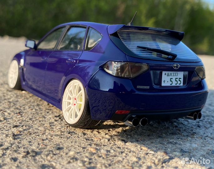 Subaru impreza wrx sti Aoshima