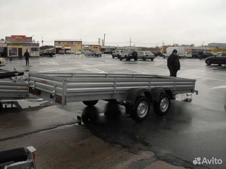Ц. Легковой двухосный прицеп мзса rq35