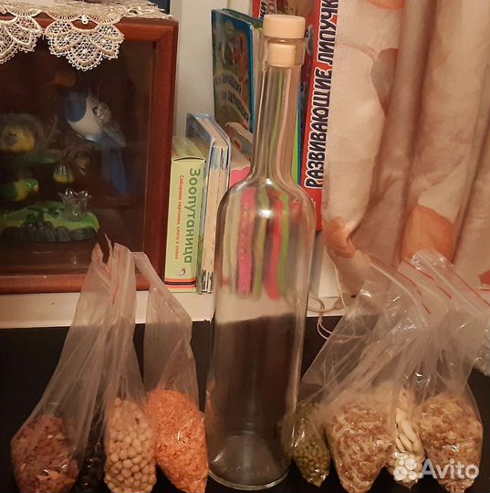 Декоративная бутылка