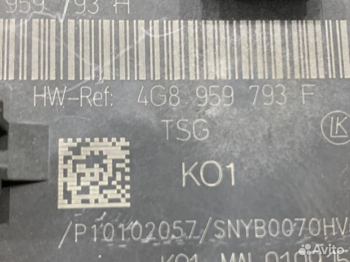 Блок управления двери Audi A7 4G