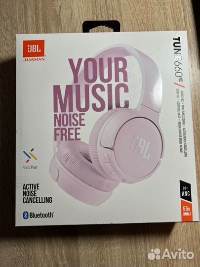 Беспроводные Наушники JBL Tune 660ncbt Bluetooth