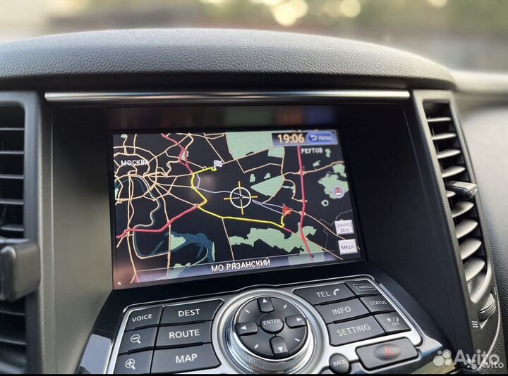 Обновление карт навигация прошивка Infiniti nissan