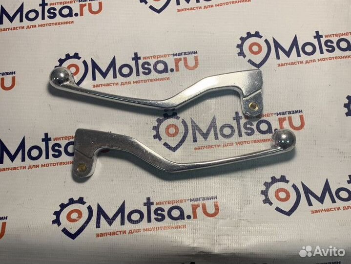 Ручка Ява торм./сцепл. аллюмин