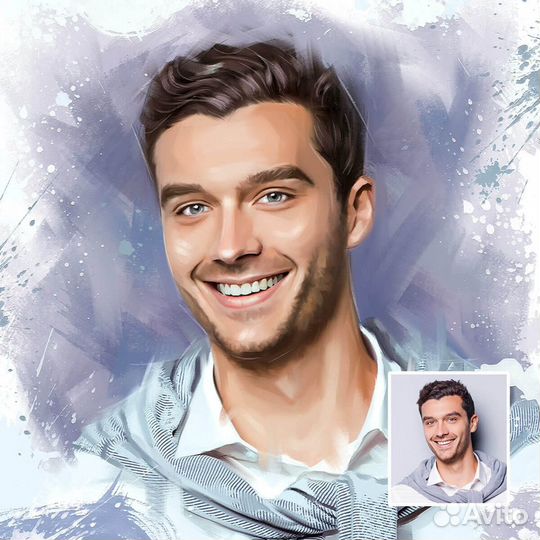 Портрет на заказ по фото