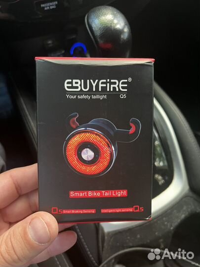 Фонарь велосипедный задний умный Q5