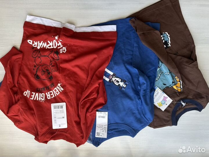 Пакет новой одежды для мальчика 104-110