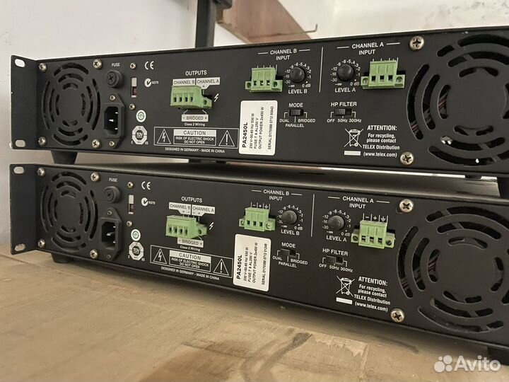 Electrovoice pa 2450l уселитель мощности