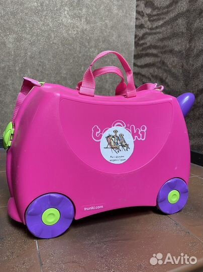Детский чемодан trunki
