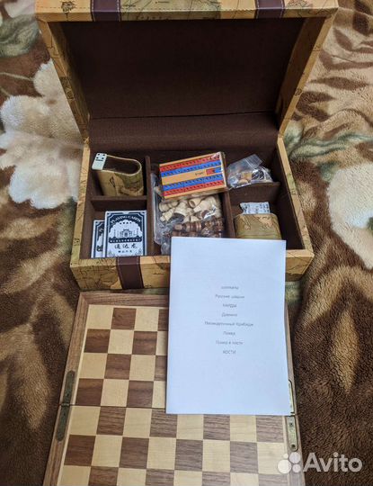 Подарочный набор: 6 игр в сундучке