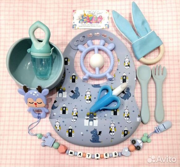 Силиконовая посуда, изделия для детей