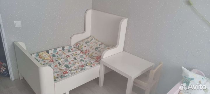 Детская кровать IKEA раздвижная