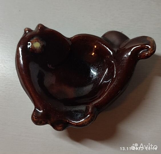 Пепельница глина