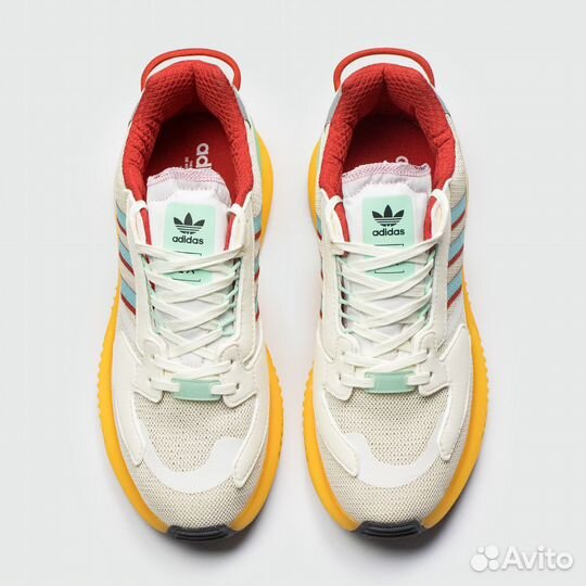 Кроссовки Adidas ZX 5K Boost White / Yellow