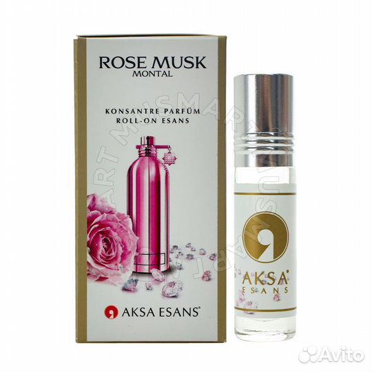 Духи масляные Al Aksa - Rose Musk 6 мл, Турция