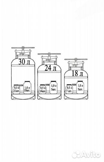 Белорусский автоклав 24л Новый