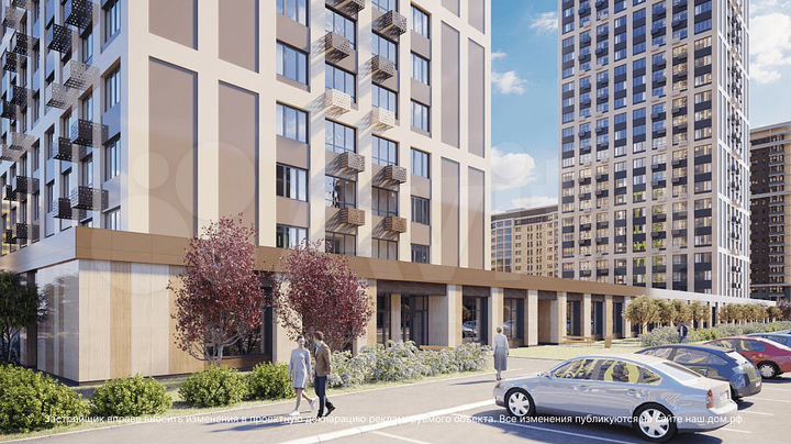 Квартира-студия, 27,4 м², 22/25 эт.