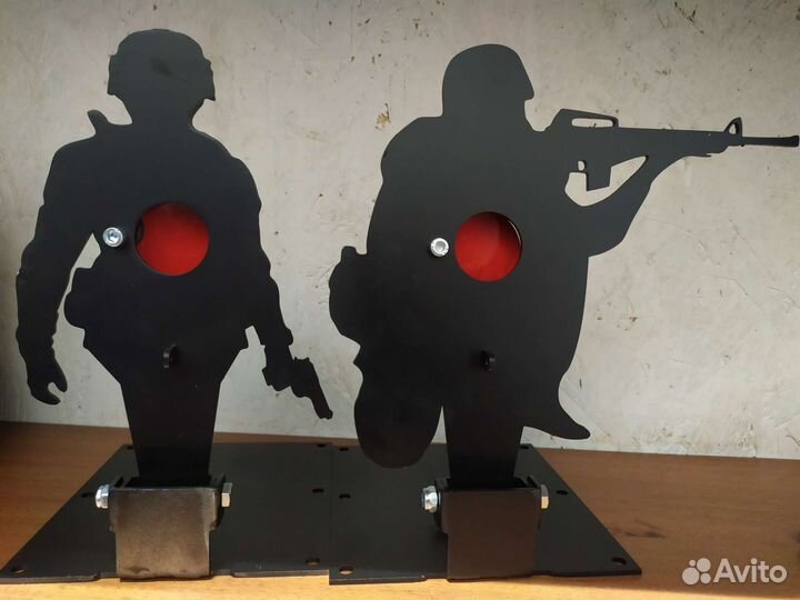 Мишень падающая подъемная