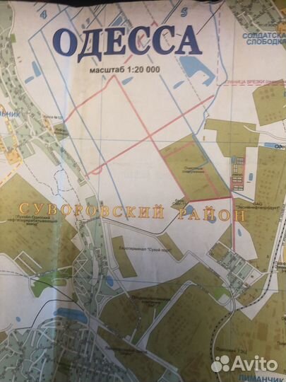 Карта Одесса