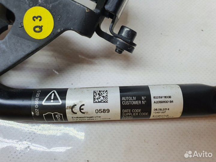 Ремень безопасности передний левый Mercedes-Benz C