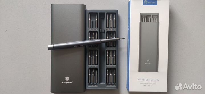 Отвертка 24 в 1 с магнитными битами Xiaomi like