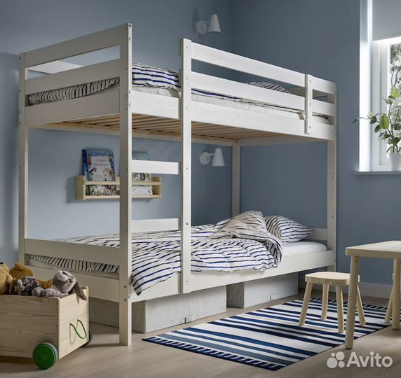 Двухъярусная кровать IKEA мидал
