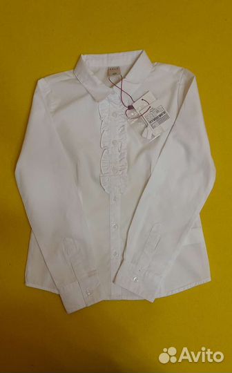 Новая блузка для девочек рост 128