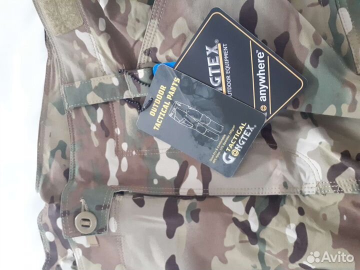 Тактический ветровлагозащитный костюм Gongtex