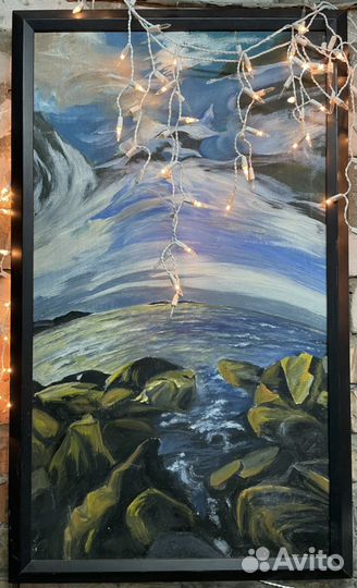 Картина «Море» ручная работа