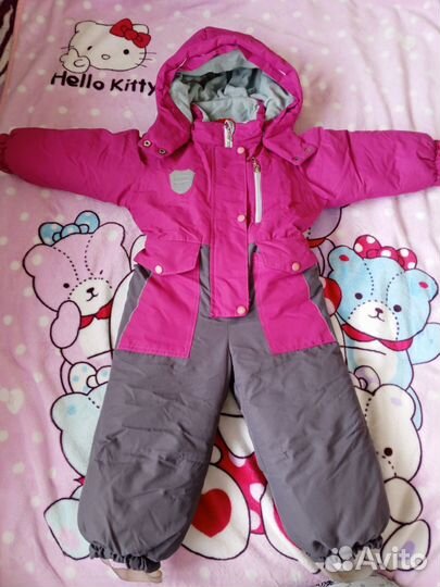 Зимний комбинезон для девочки