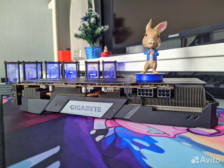 Видеокарта Gigabite RX5700 Gaming OC 8Gb