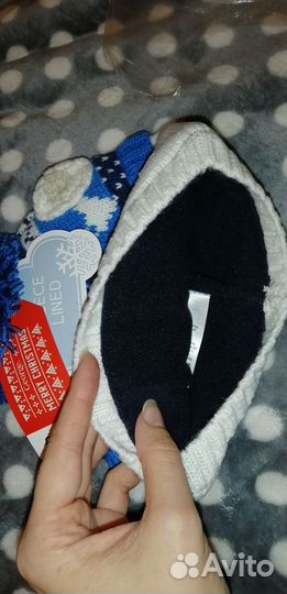 Новая зимняя шапка 2-4г