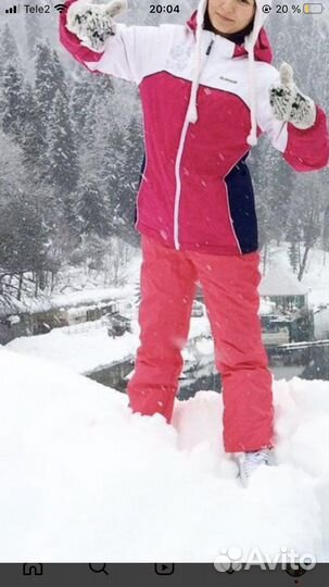 Горнолыжный костюм женский для девочек 158