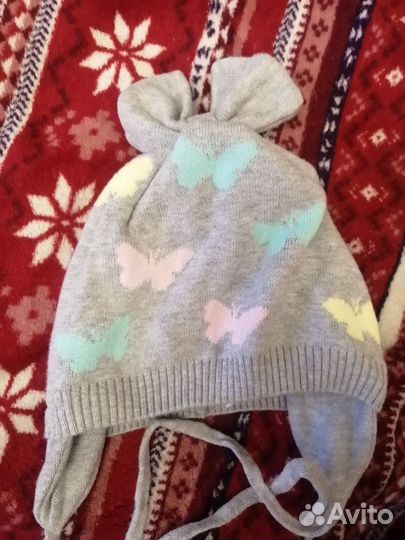 Шапка весна для девочки 46 48