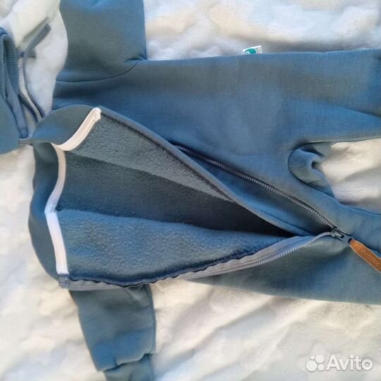 Комбинезон из футера 56 см